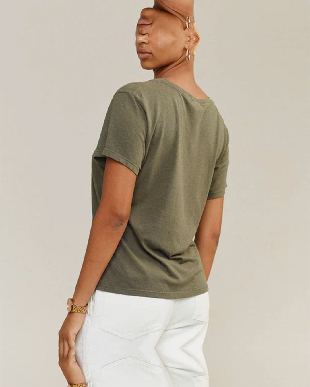 Jungmaven - T-Shirt Ojai - Vert Olive