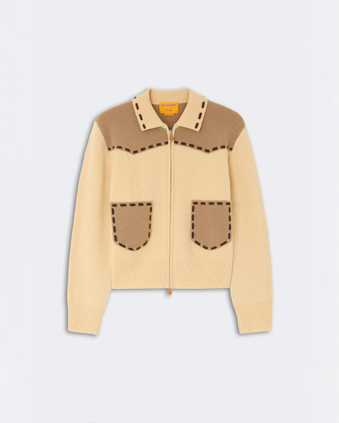 Guest In Residence - Veste Saddle Up - Butter & Camel