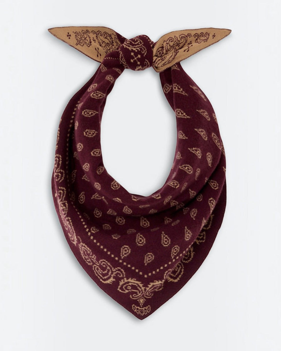 Guest In Residence - The Wild Rag Bandana - Fig & Camel