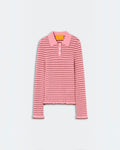 Guest In Residence - Polo Smocked Shrunken - Sprinkle & Burnt Sienna