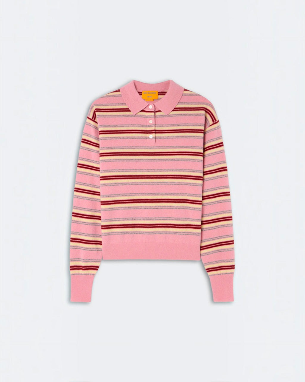 Guest In Residence - Polo Collegiate Rayé - Sprinkle Combo