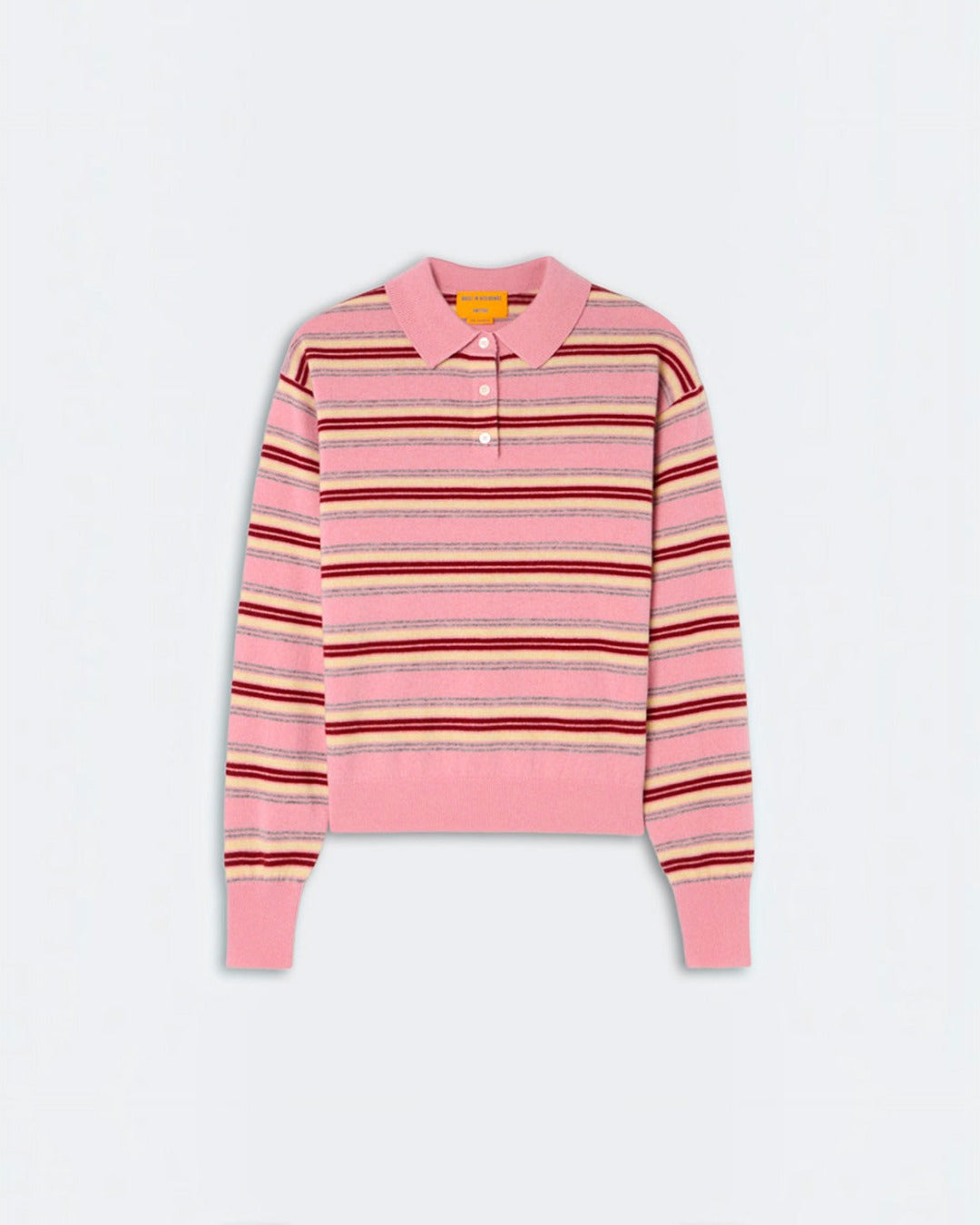 Guest In Residence - Collegiate Striped Polo - Sprinkle Combo