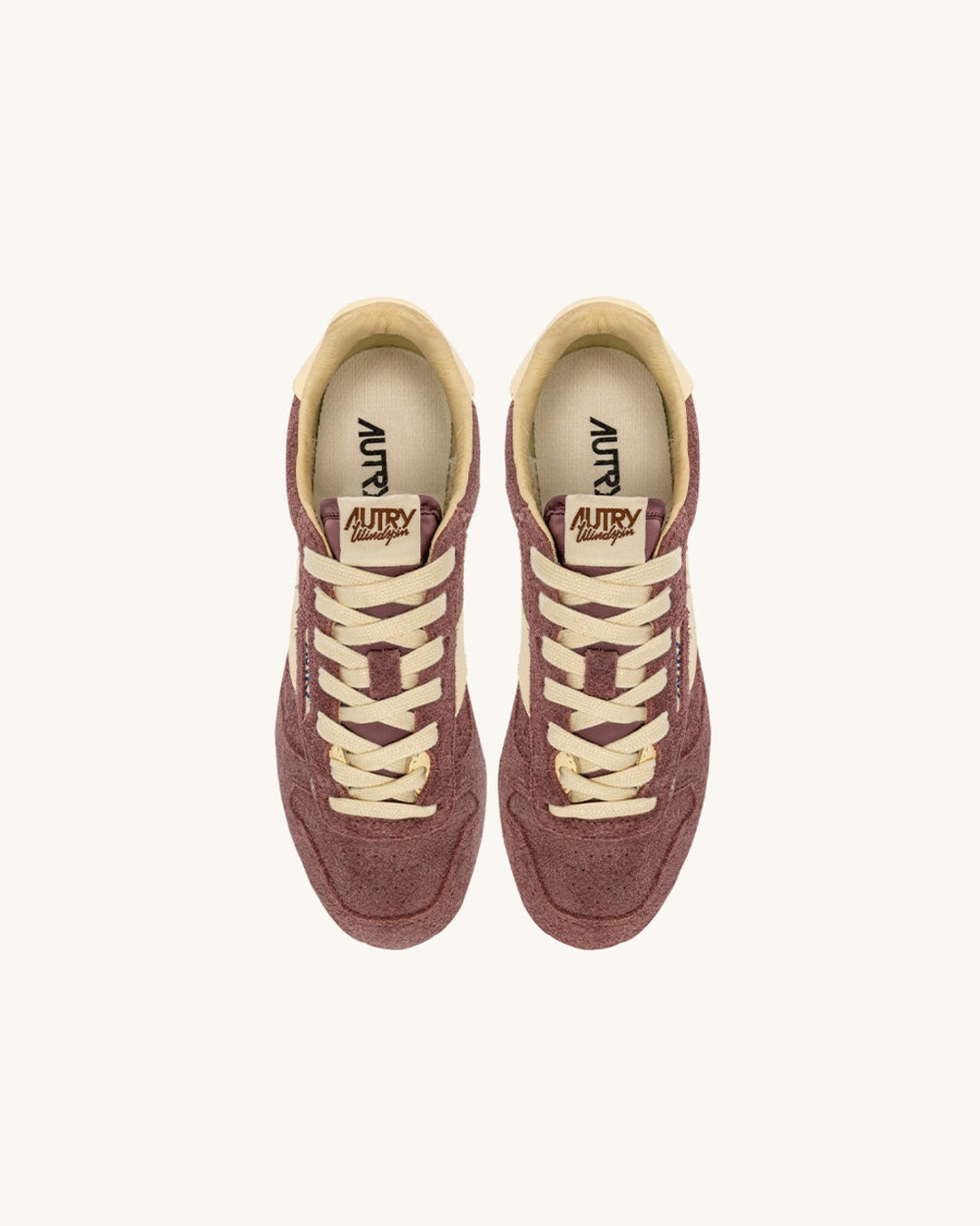 Autry - Windspin Low Sneakers - Suede Leat Chia & Rut