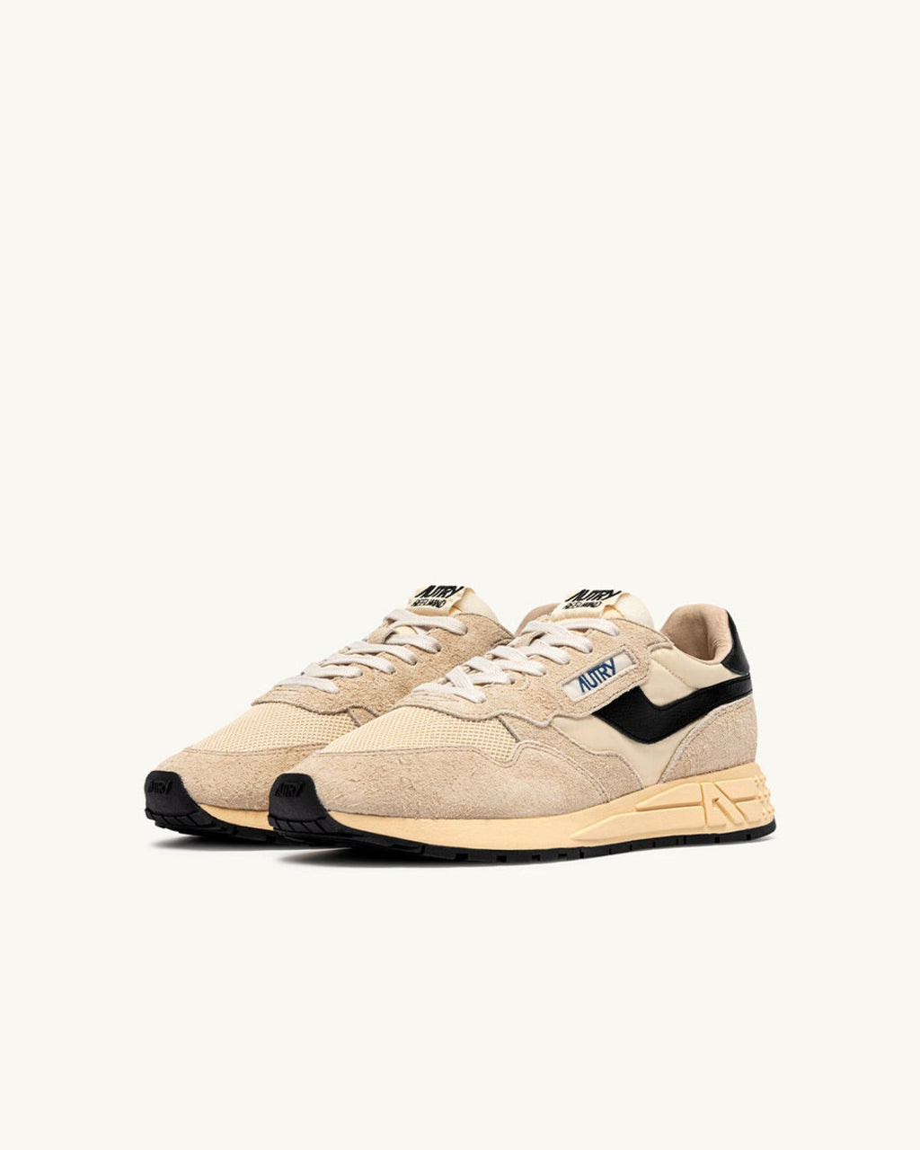 Autry - Baskets Reelwind Low Man - Écru & Noir
