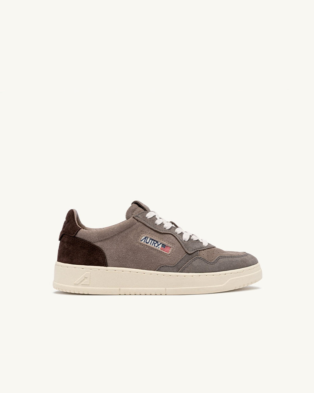Autry - Baskets Medalist Low Man - Gris & Taupe
