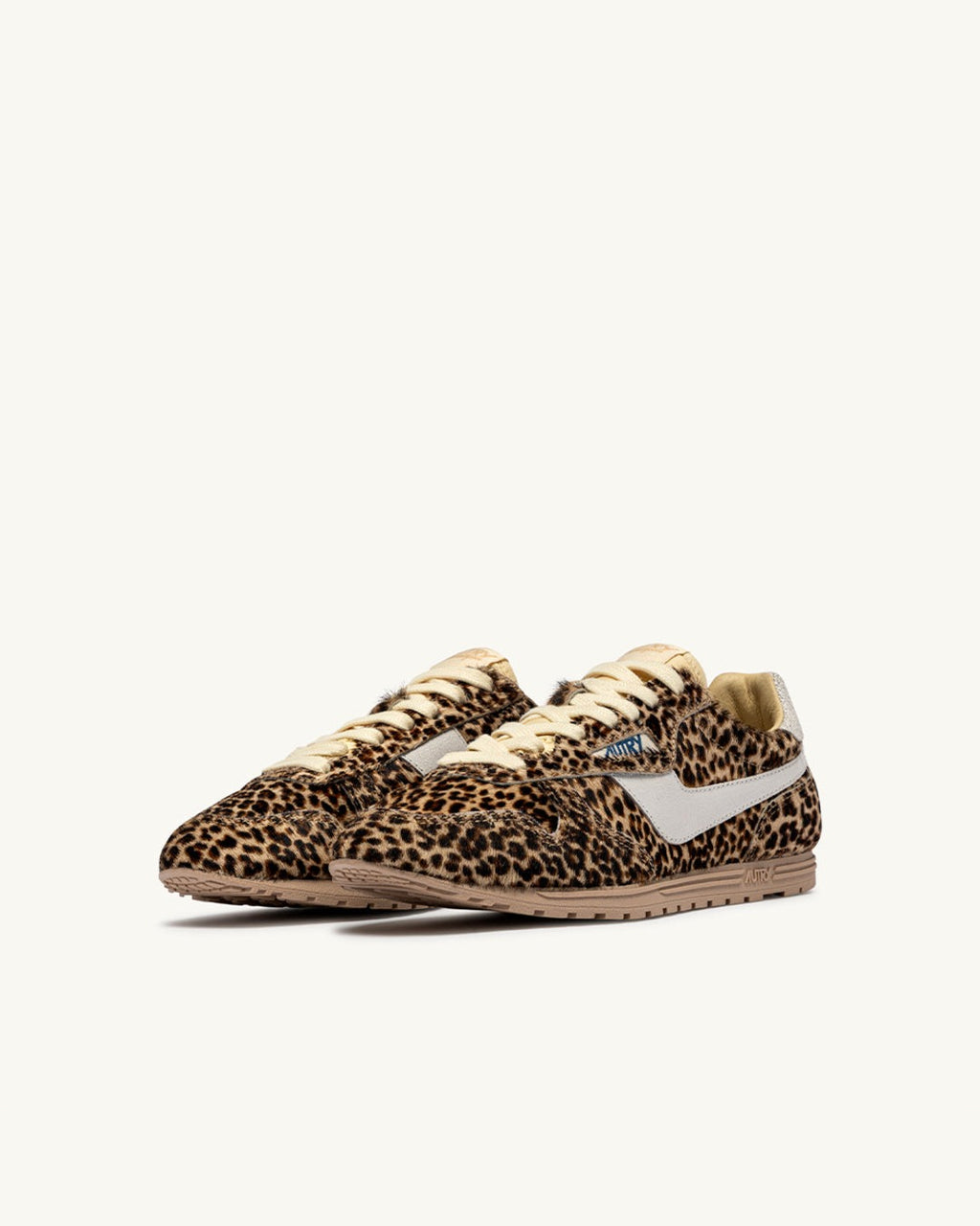 Autry - Windspin Low Sneakers - Pony Crlea Leo White