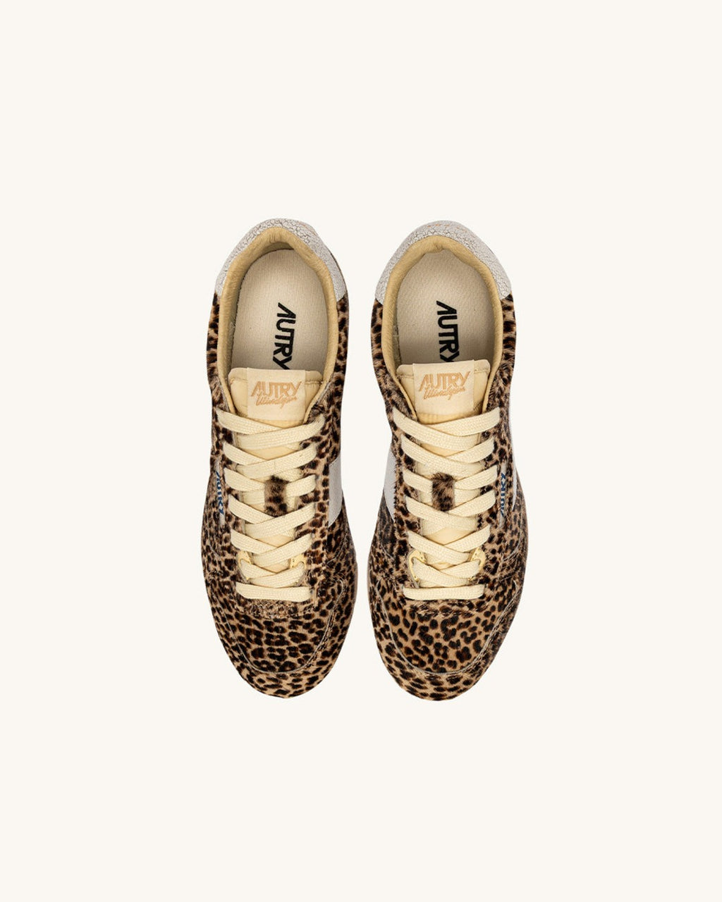 Autry - Windspin Low Sneakers - Pony Crlea Leo White