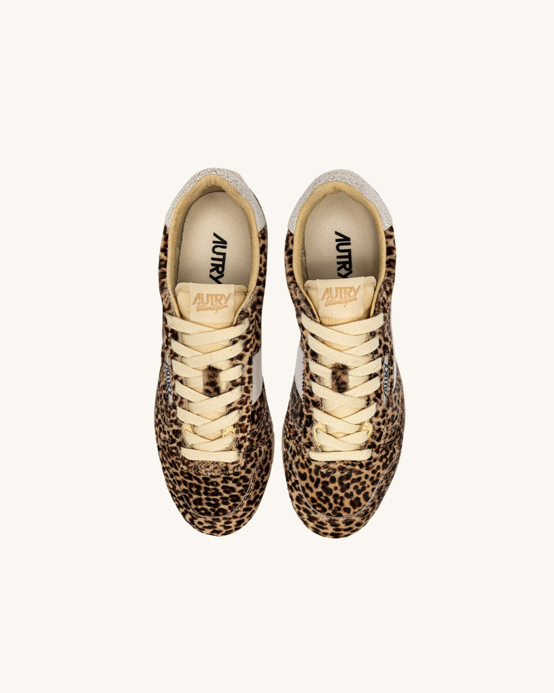 Autry - Windspin Low Sneakers - Pony Crlea Leo White