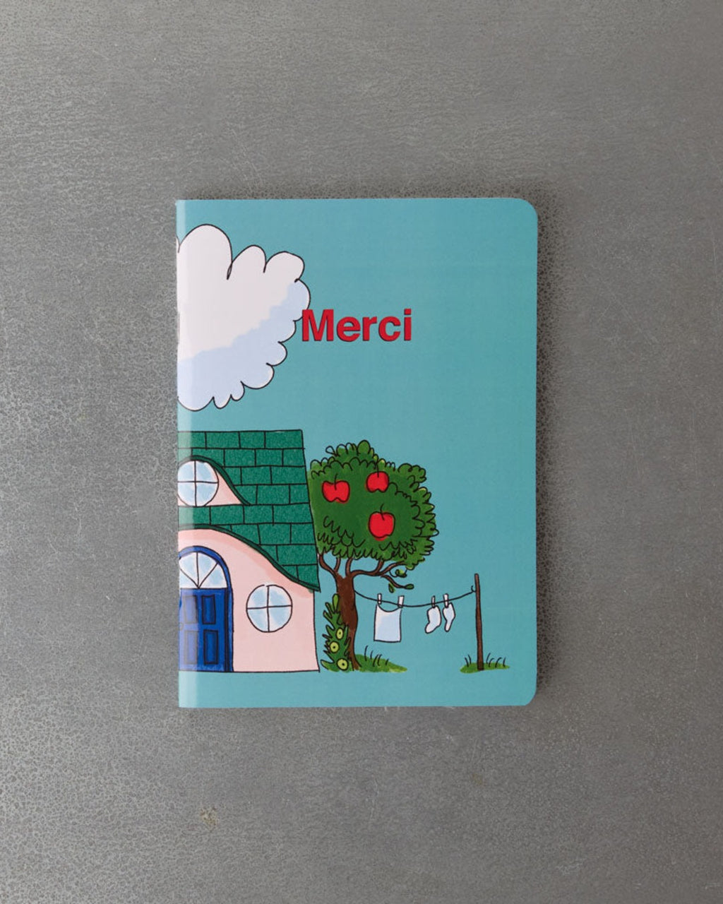 Merci - Notebook Merci - House - Pink