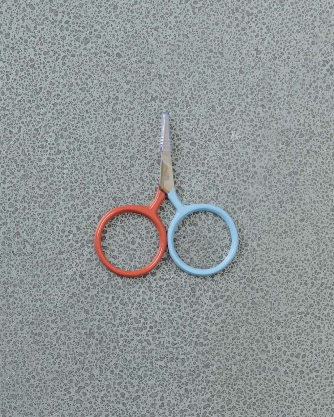 Degen - Mini Round Scissors - Blue & Orange