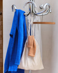 Merci - Linen bath towel - Waffle - Blue Cobalt-60