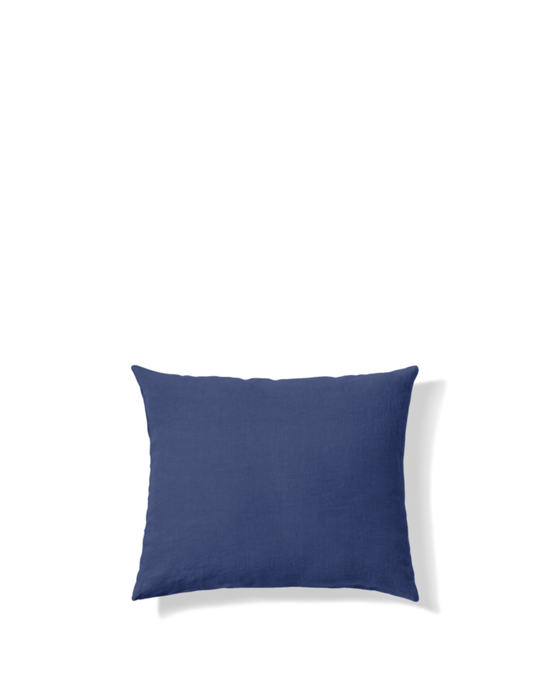 Merci - Washed linen pillowcase - Blue Pacific