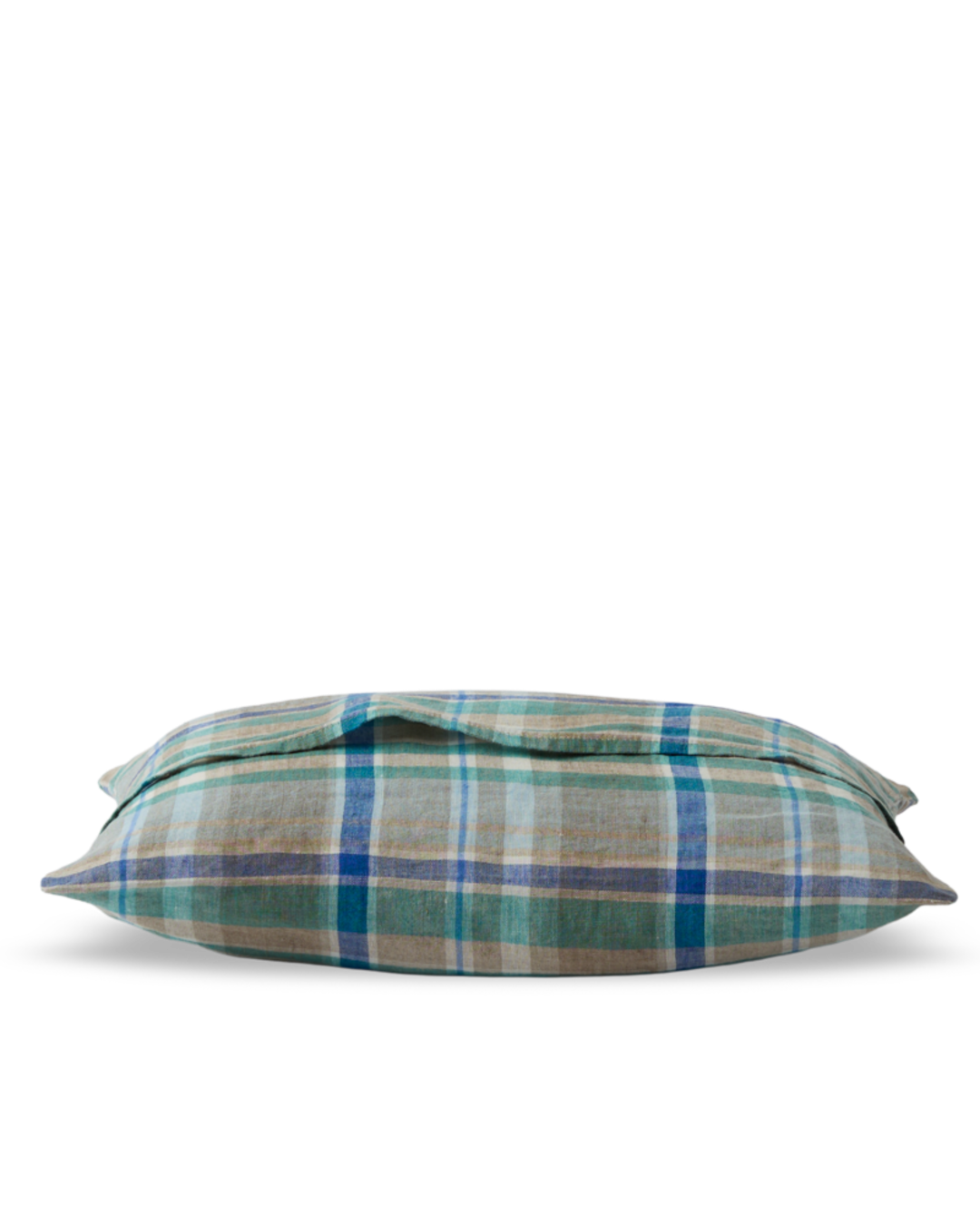 Merci - Washed linen pillowcase - Library Checks