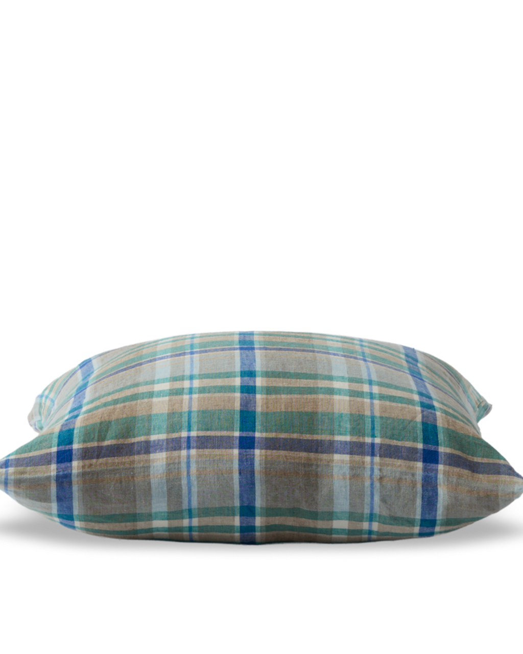 Merci - Washed linen pillowcase - Library Checks