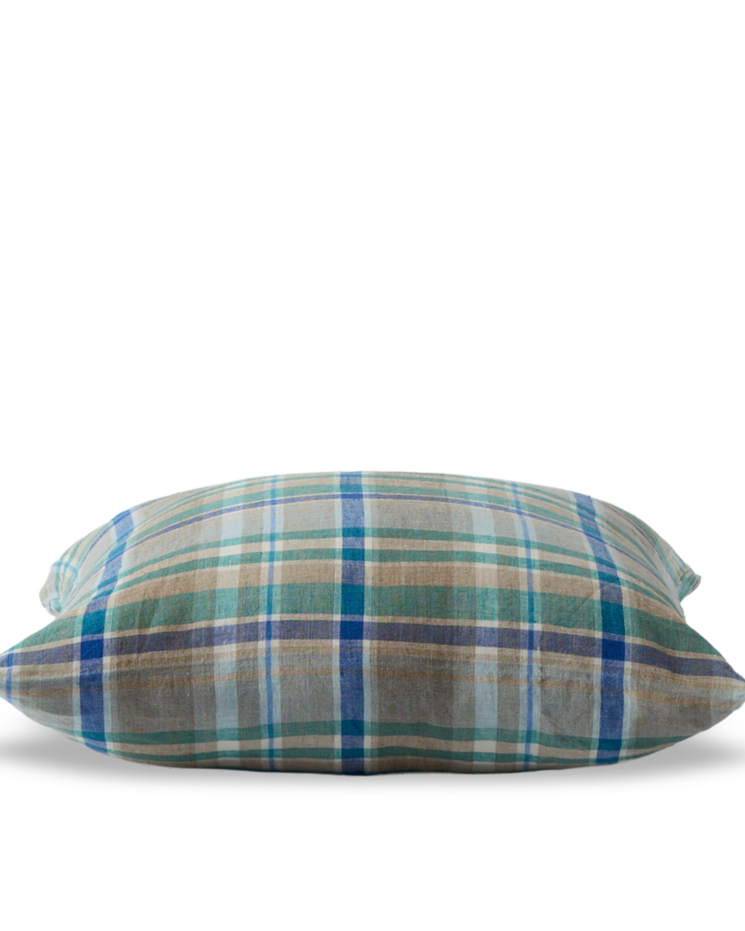 Merci - Washed linen pillowcase - Library Checks