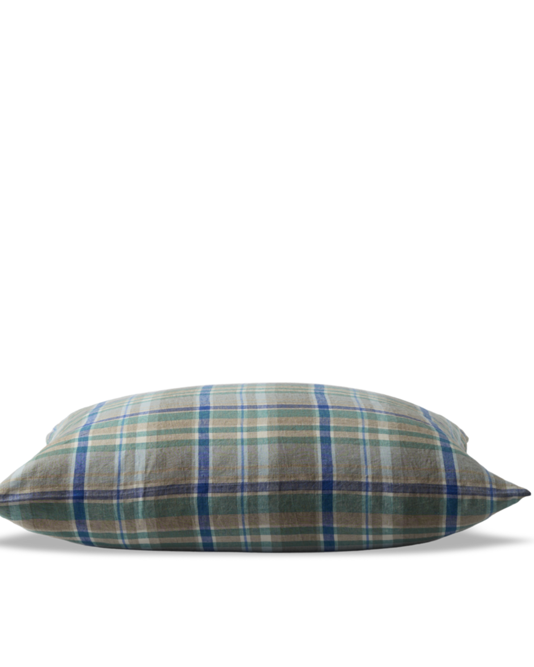 Merci - Washed linen pillowcase - Library Checks