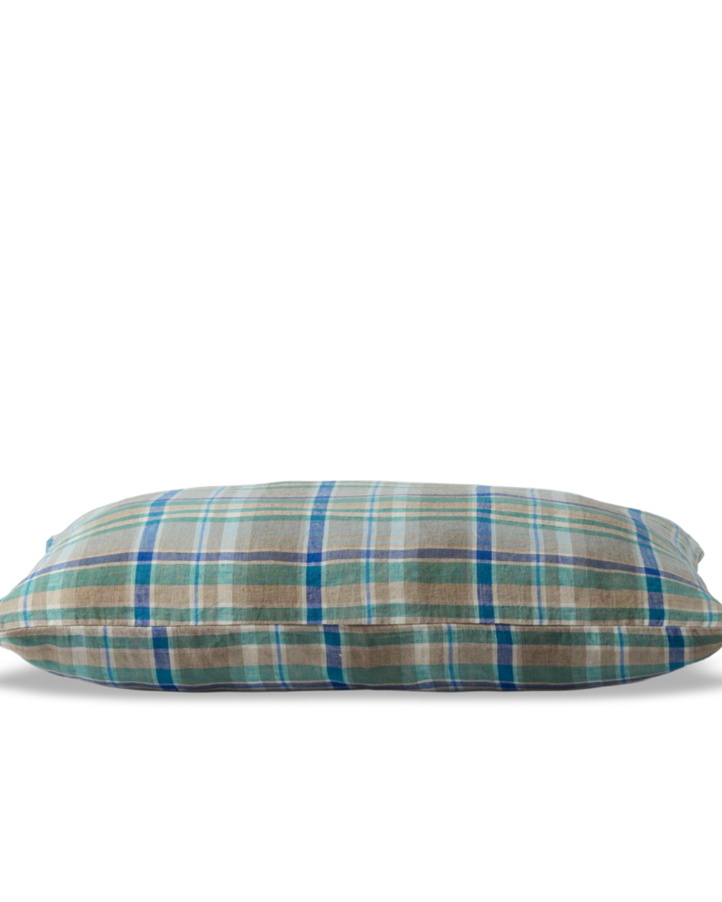 Merci - Washed linen pillowcase - Library Checks