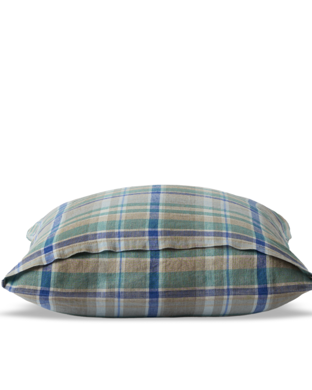 Merci - Washed linen pillowcase - Library Checks