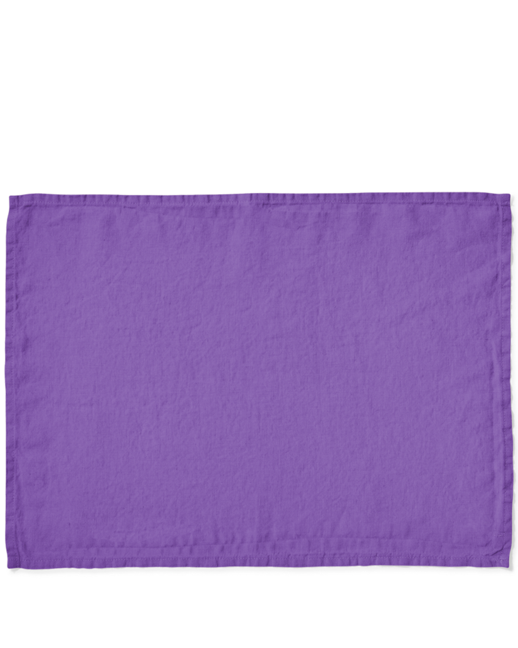 Merci - Set De Table En Lin Lavé - Violet Orage