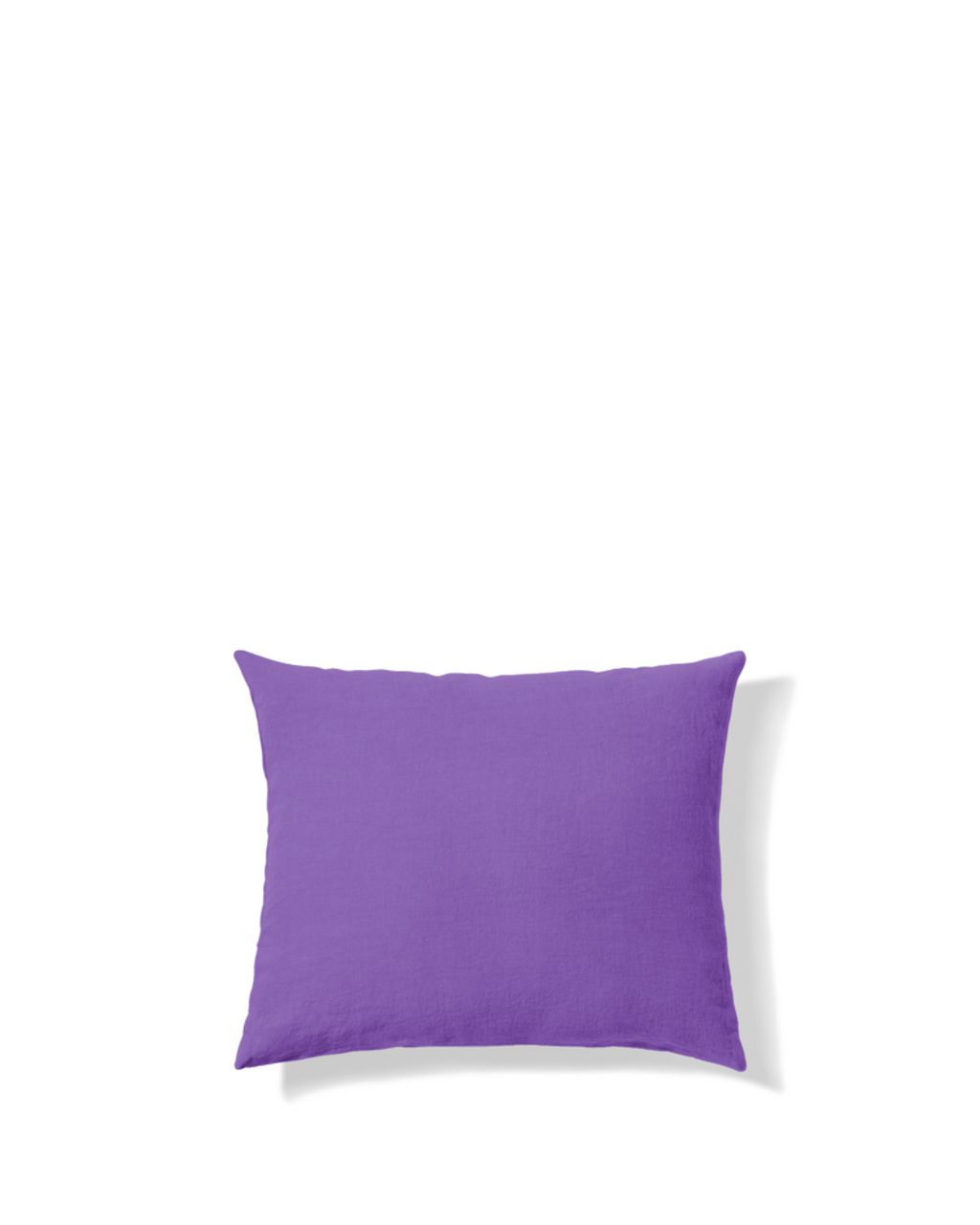 Merci - Taie D'Oreiller En Lin Lavé - Violet Orage