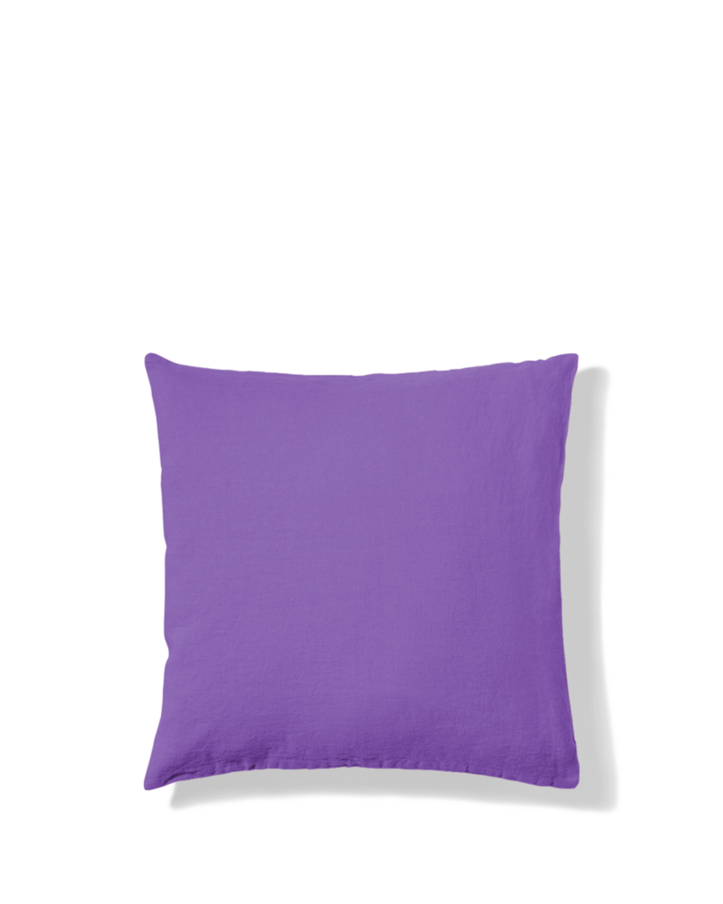 Merci - Taie D'Oreiller En Lin Lavé - Violet Orage
