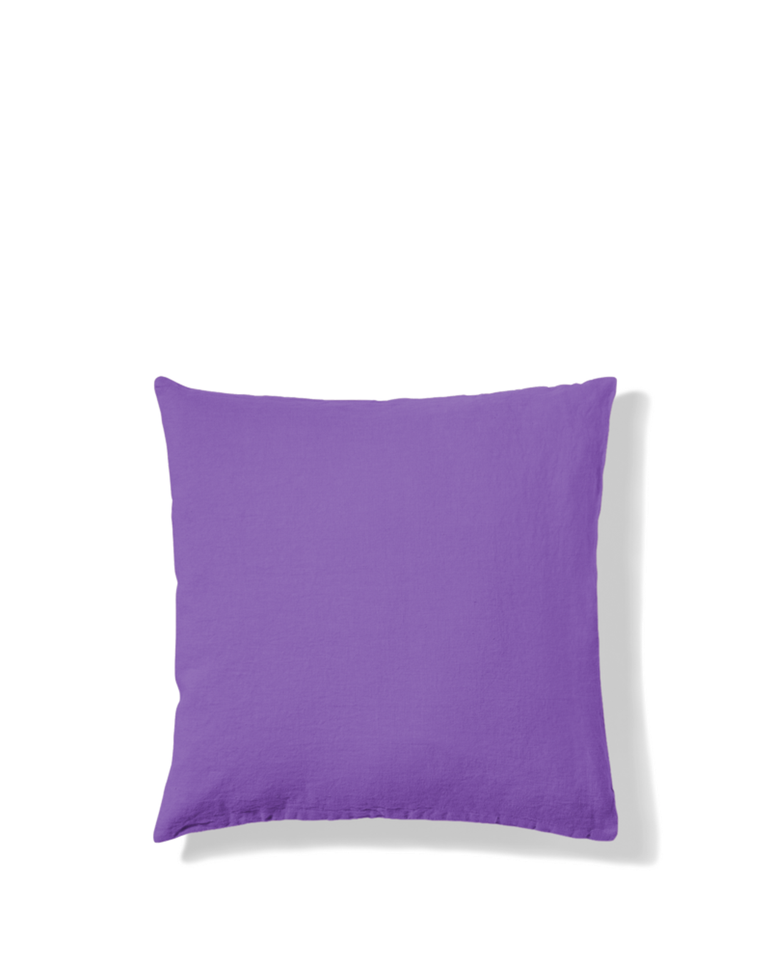 Merci - Taie D'Oreiller En Lin Lavé - Violet Orage