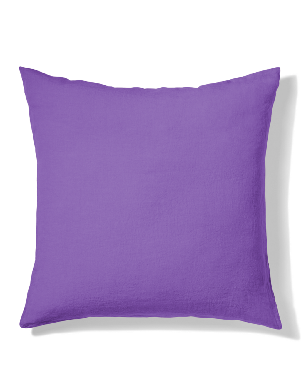Merci - Taie D'Oreiller En Lin Lavé - Violet Orage