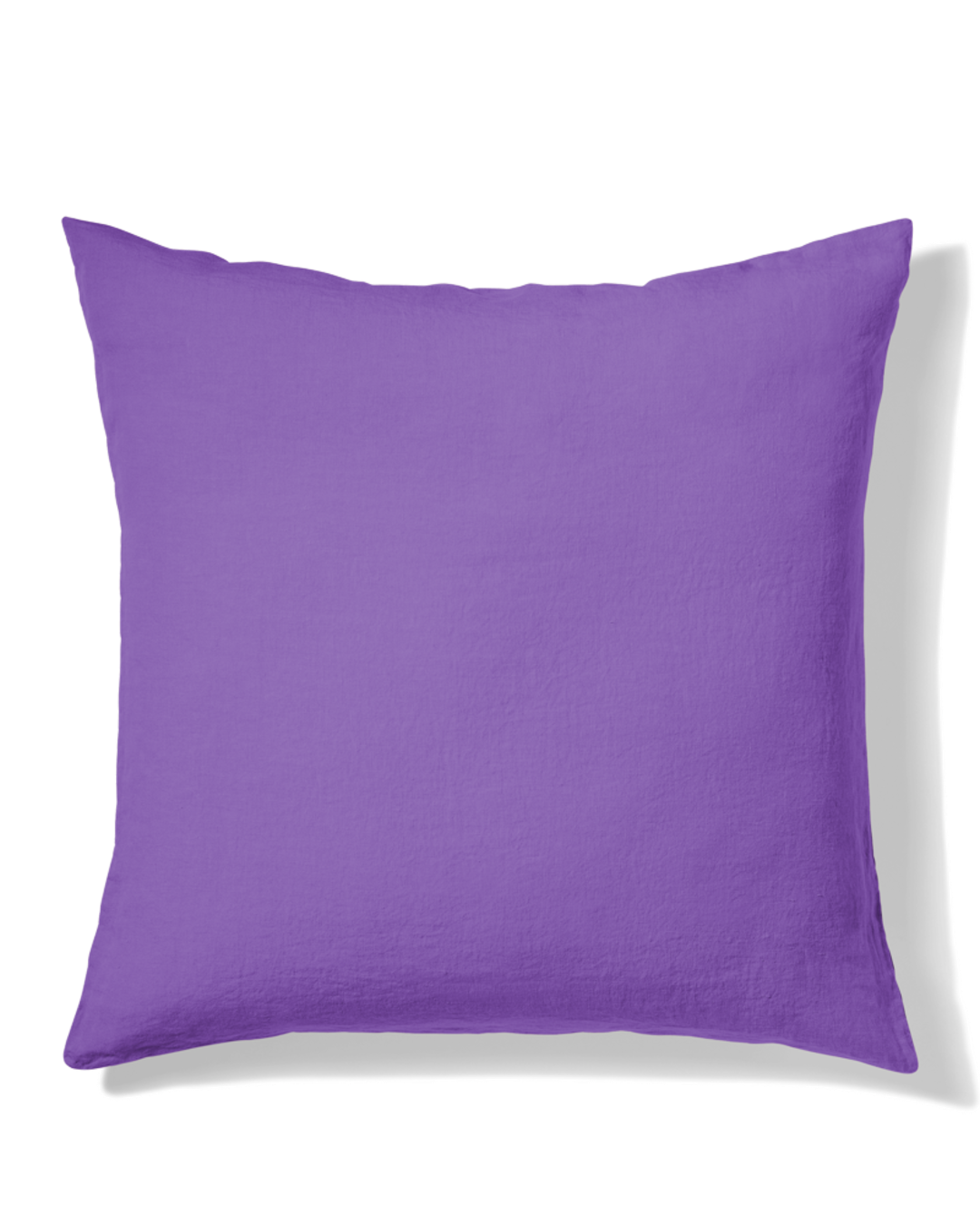 Merci - Taie D'Oreiller En Lin Lavé - Violet Orage