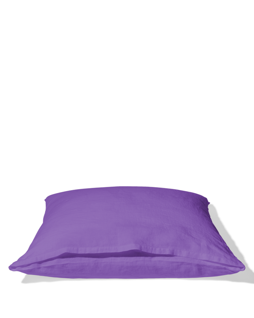Merci - Taie D'Oreiller En Lin Lavé - Violet Orage