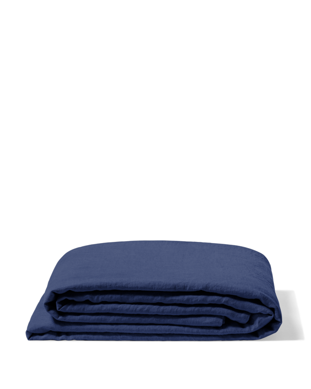 Merci - Washed linen flat sheet - Blue Pacific