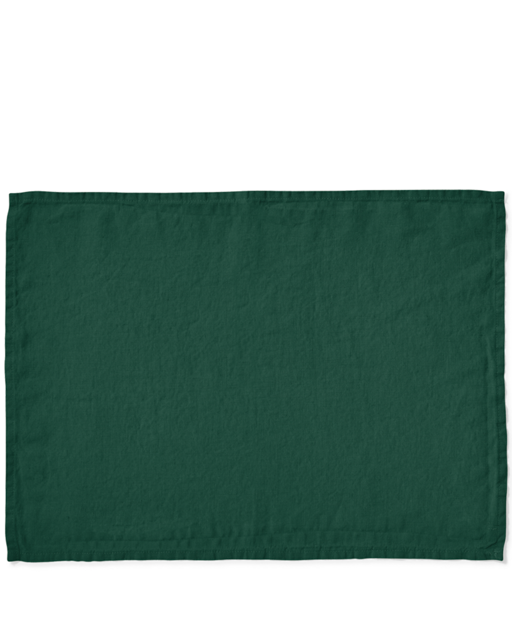 Merci - Washed linen placemat - Sequoia Green