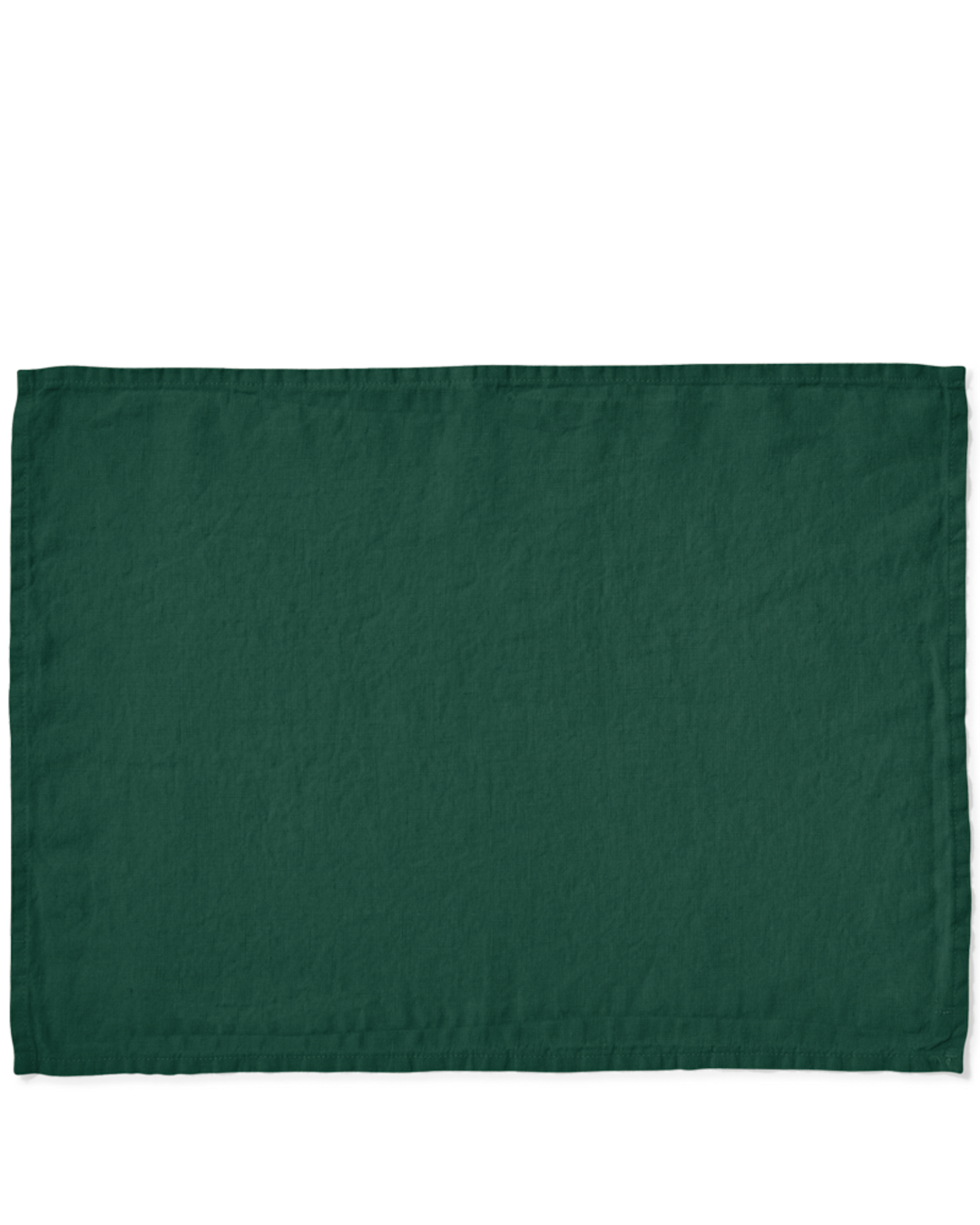 Merci - Washed linen placemat - Sequoia Green
