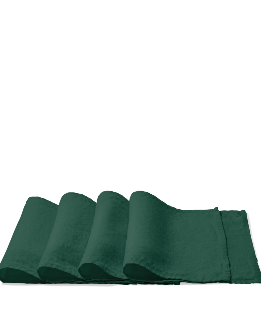 Merci - Washed linen placemat - Sequoia Green