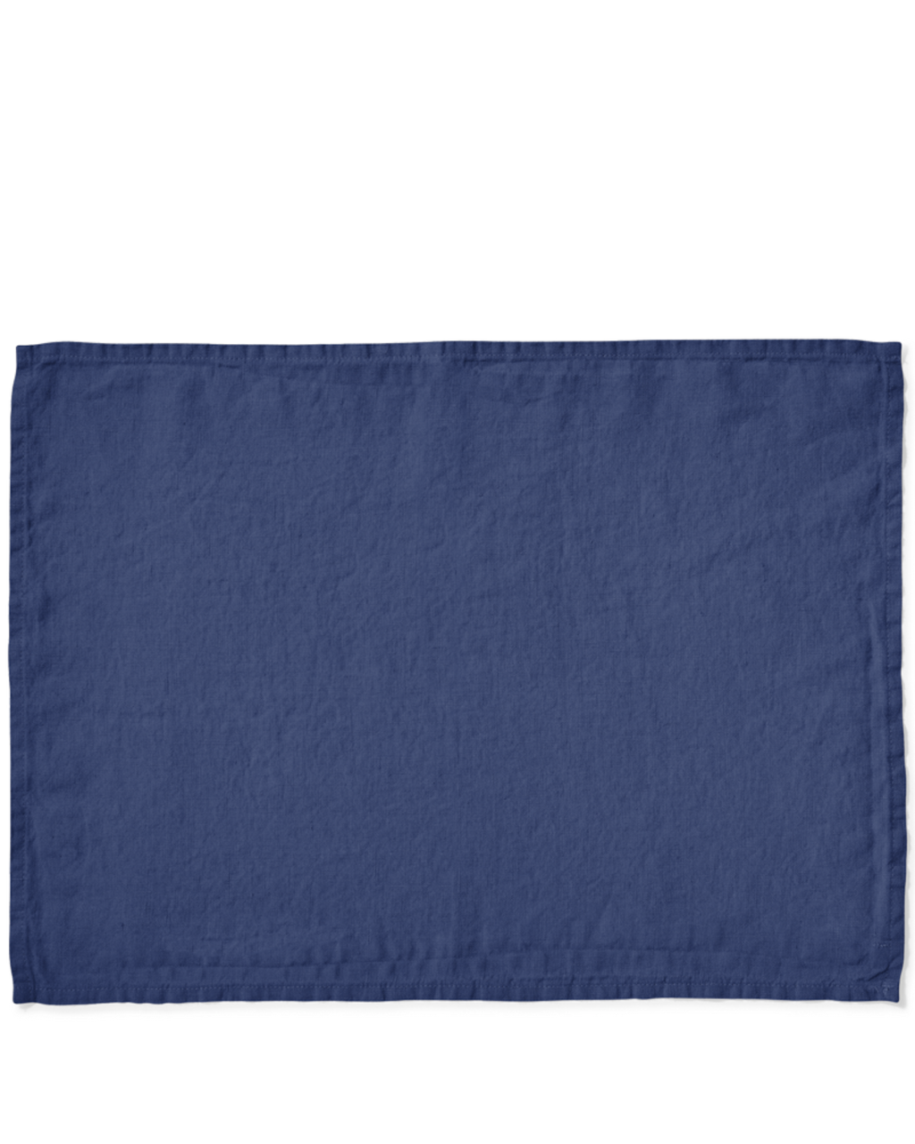 Merci - Washed linen placemat - Blue Pacific