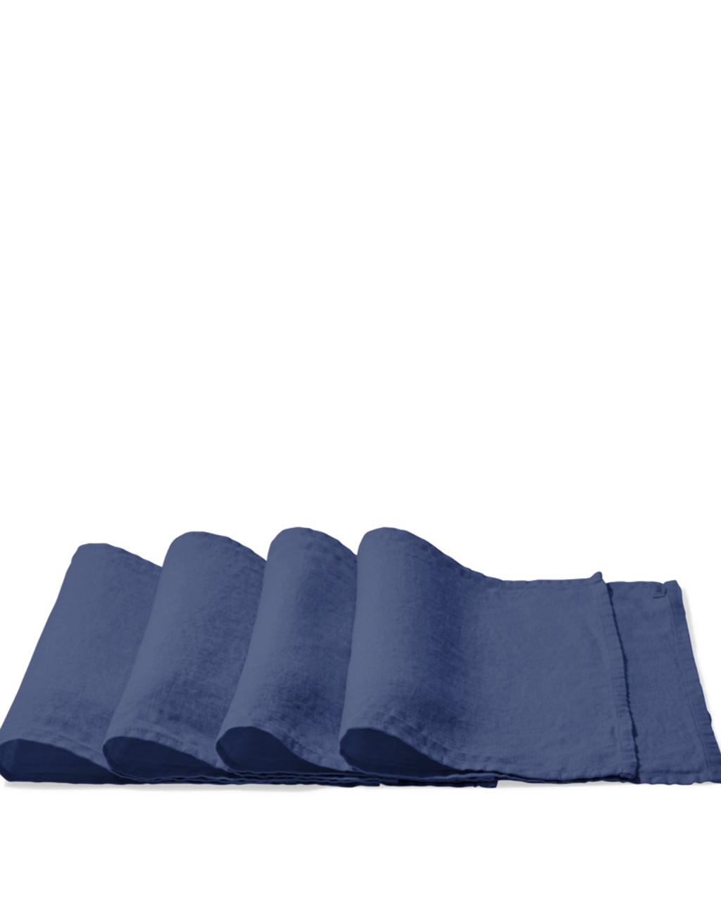Merci - Washed linen placemat - Blue Pacific