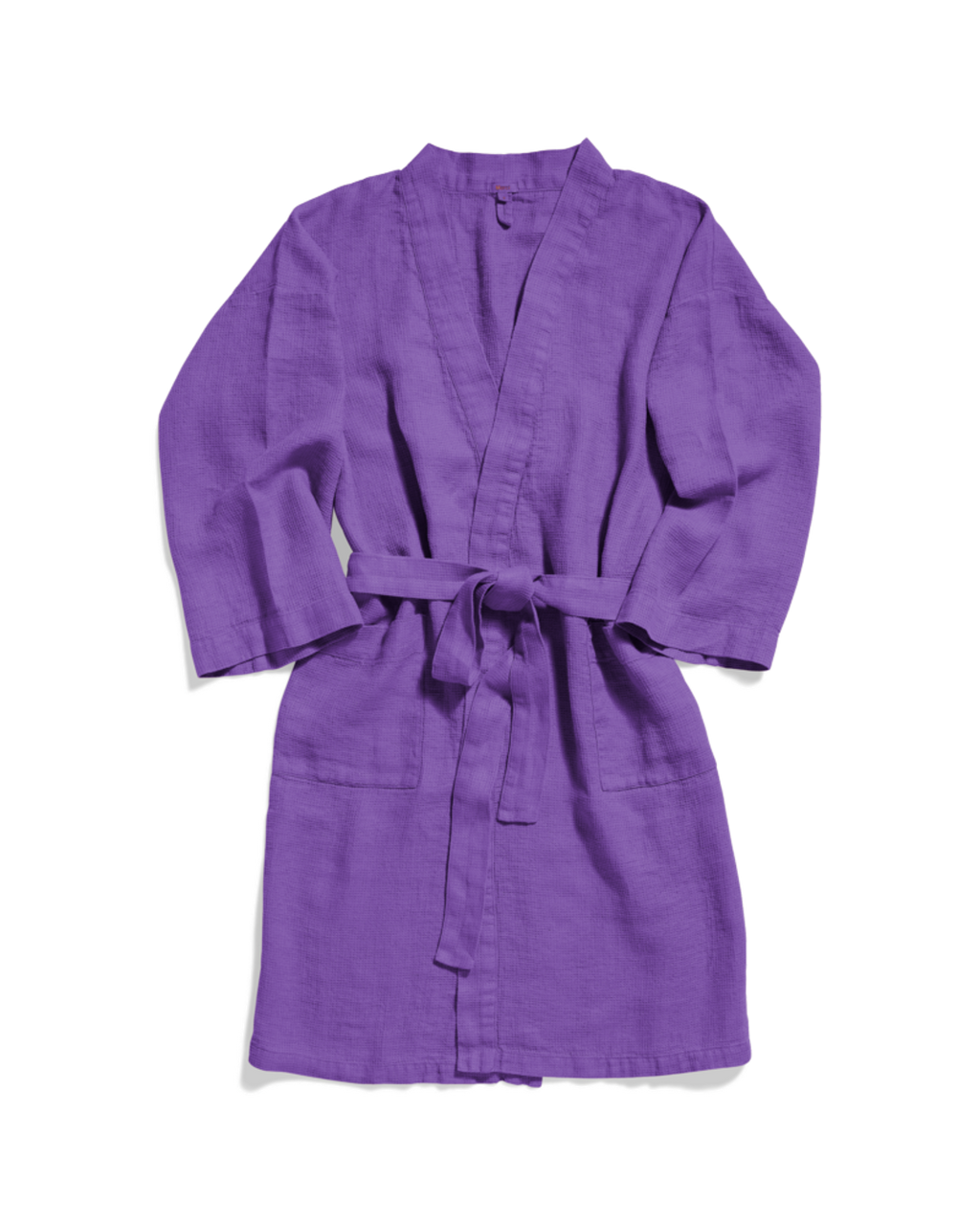 Merci - Linen bathrobe - Storm Violet