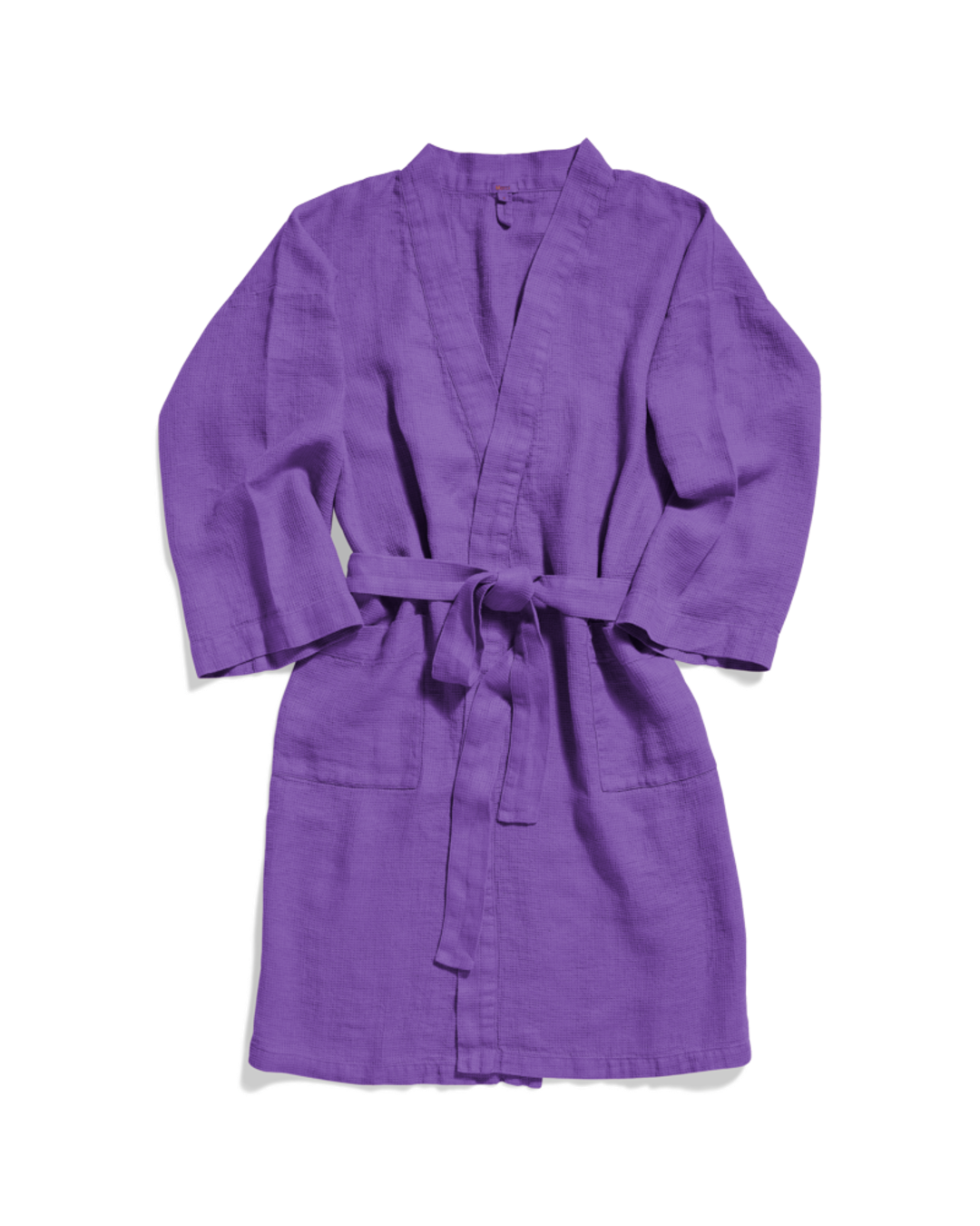 Merci - Linen bathrobe - Storm Violet