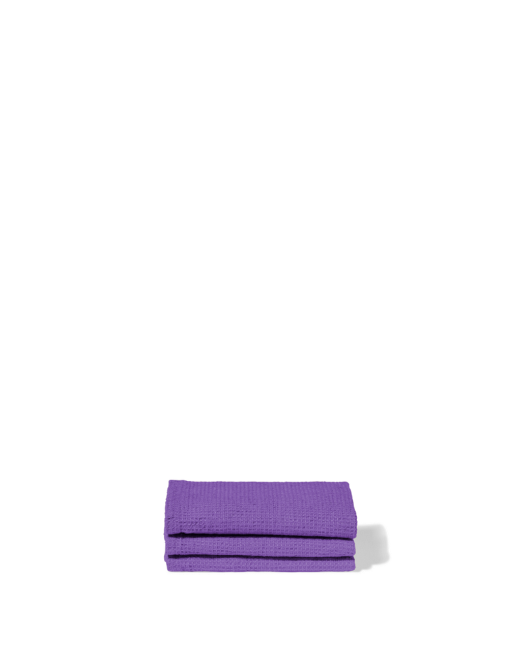 Merci - Serviette De Bain Invité En Lin - Violet Orage
