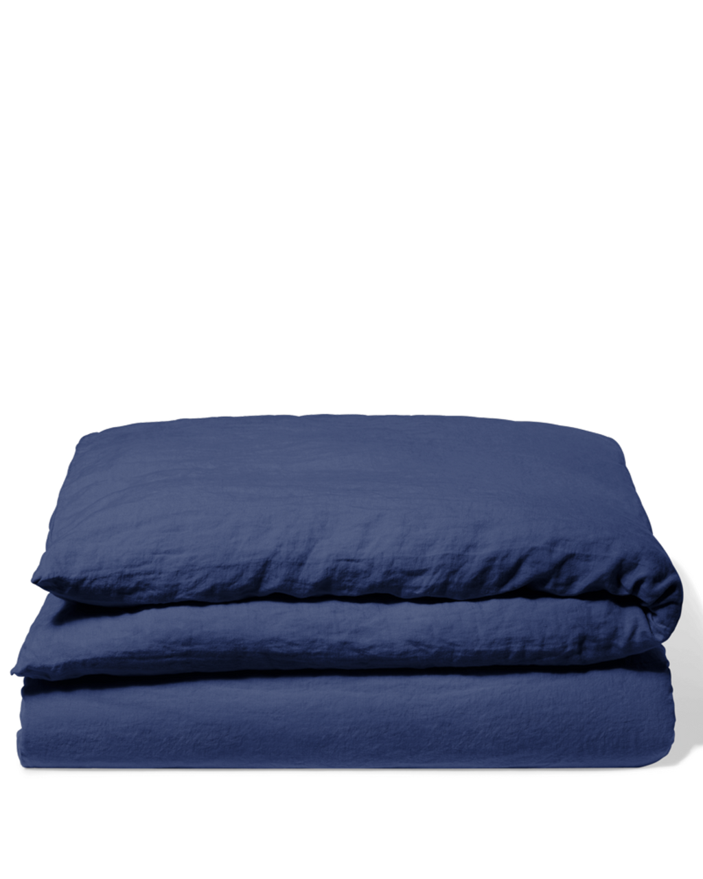 Merci - Washed linen duvet cover - Blue Pacific