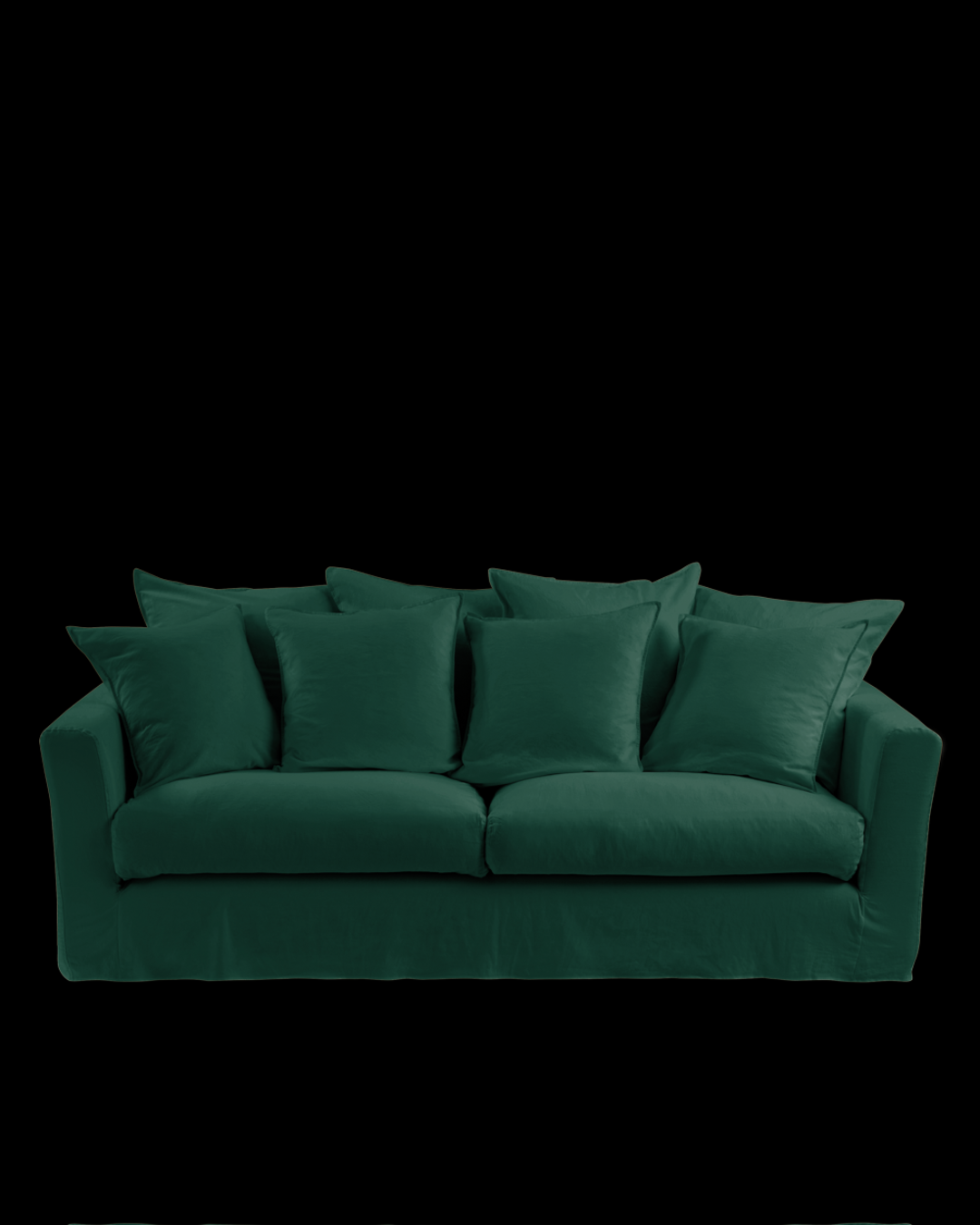 Merci - Housse De Canapé Convertible - Vert Séquoia
