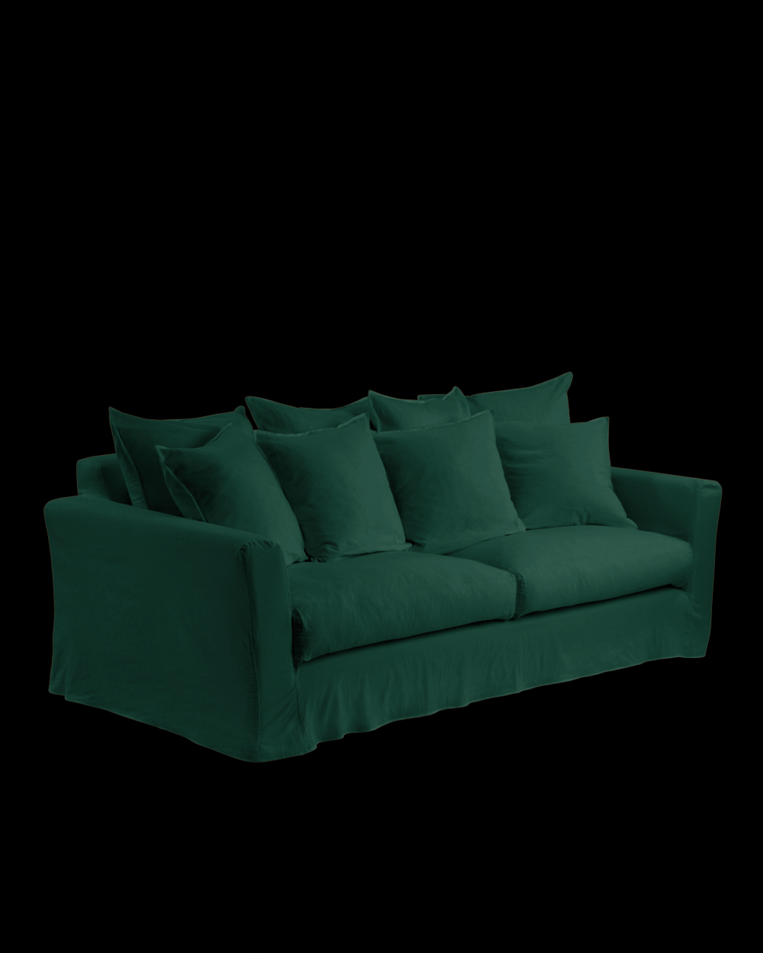 Merci - Housse De Canapé Convertible - Vert Séquoia