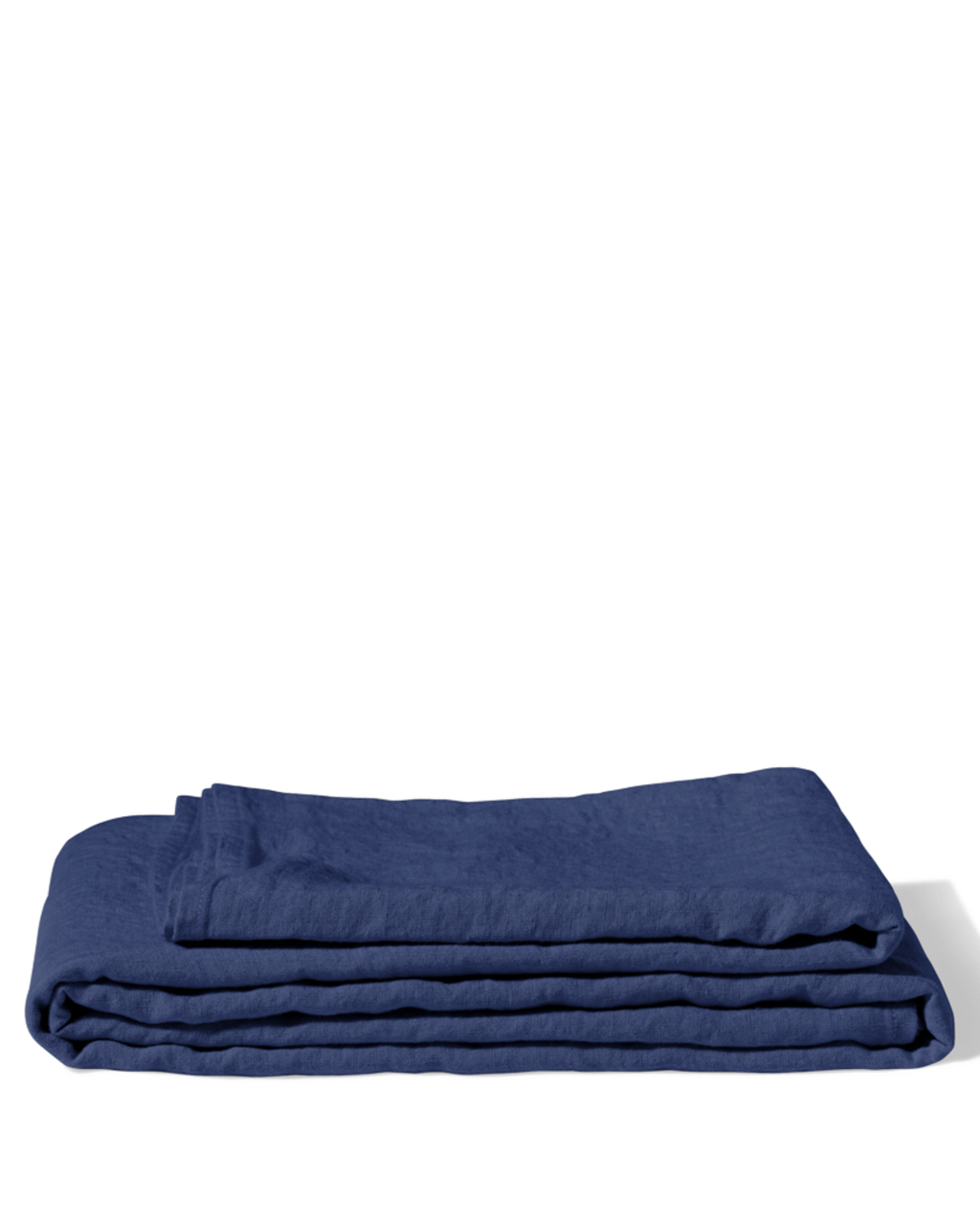 Merci - Nappe En Lin Lavé - Bleu Pacifique