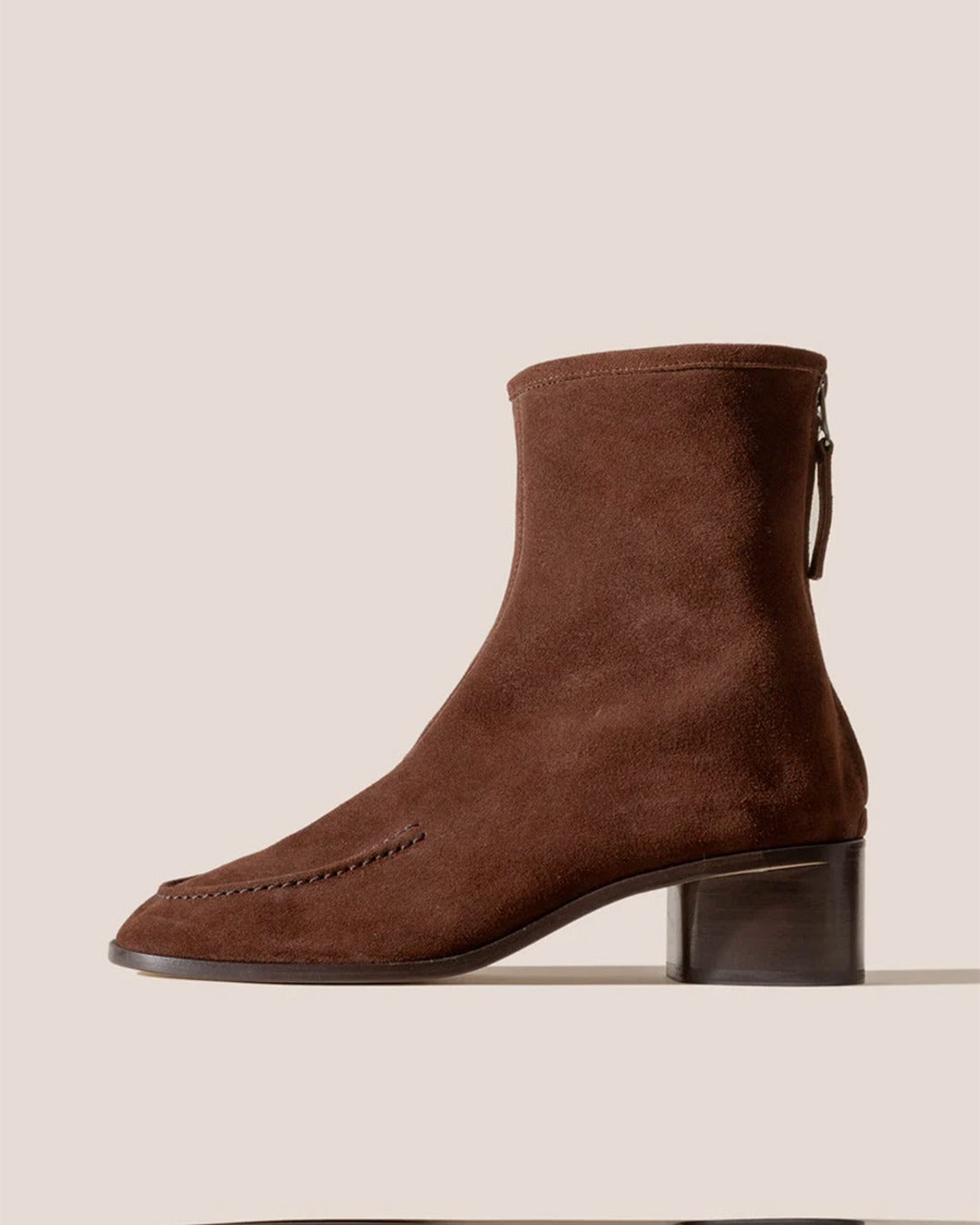 Hereu - Juliol Suede Ankle Boots - Dark Brown