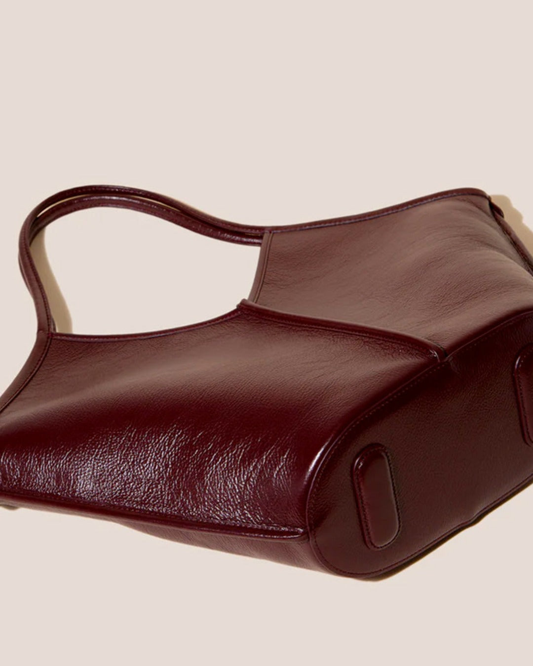 Hereu - Calella Distressed Leather Bag - Burgundy