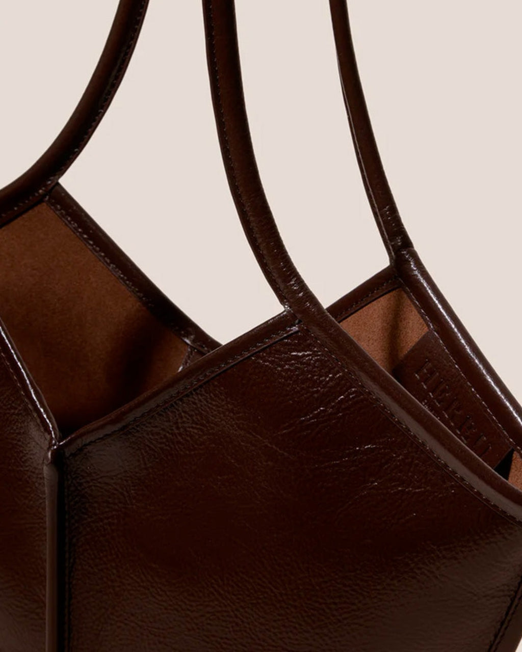 Hereu - Sac Calella S En Cuir - Marron Foncé