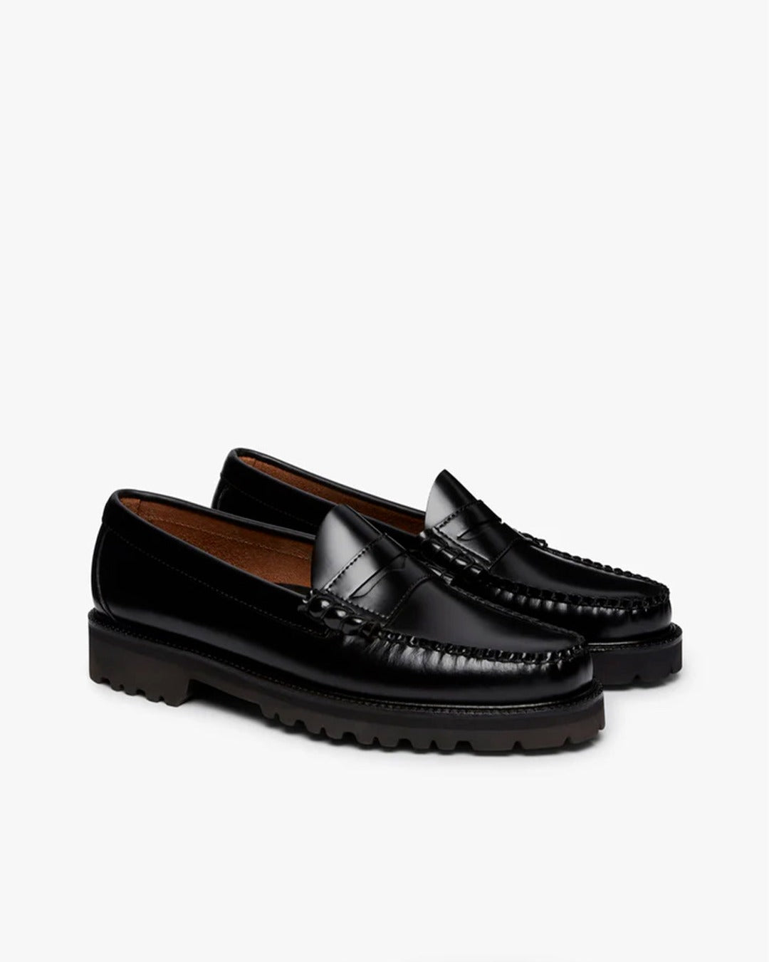 Gh Bass - Mocassins Weejun 90 Larson Penny - Noir