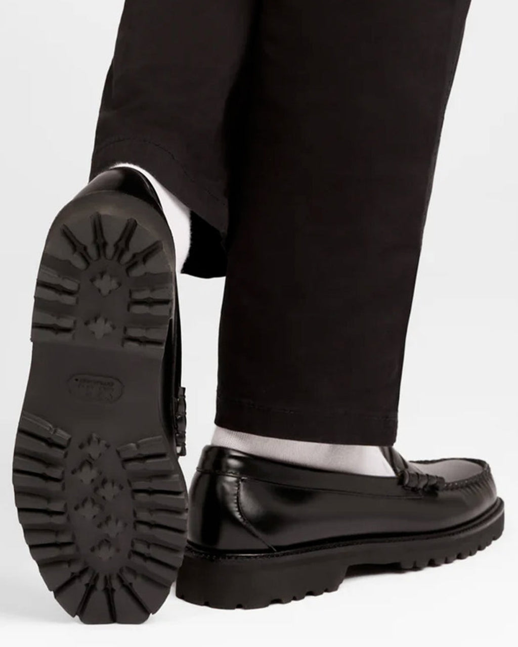 Gh Bass - Mocassins Weejun 90 Larson Penny - Noir