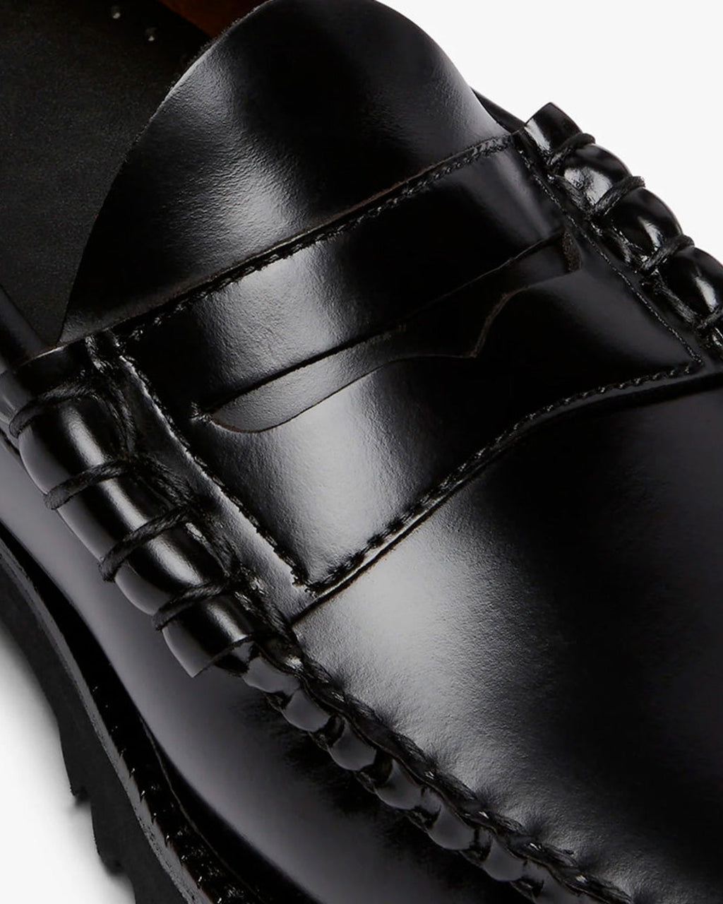 Gh Bass - Mocassins Weejun 90 Larson Penny - Noir