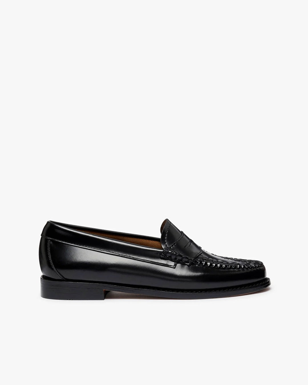 Gh Bass - Mocassins Weejun Penny Weave - Noir