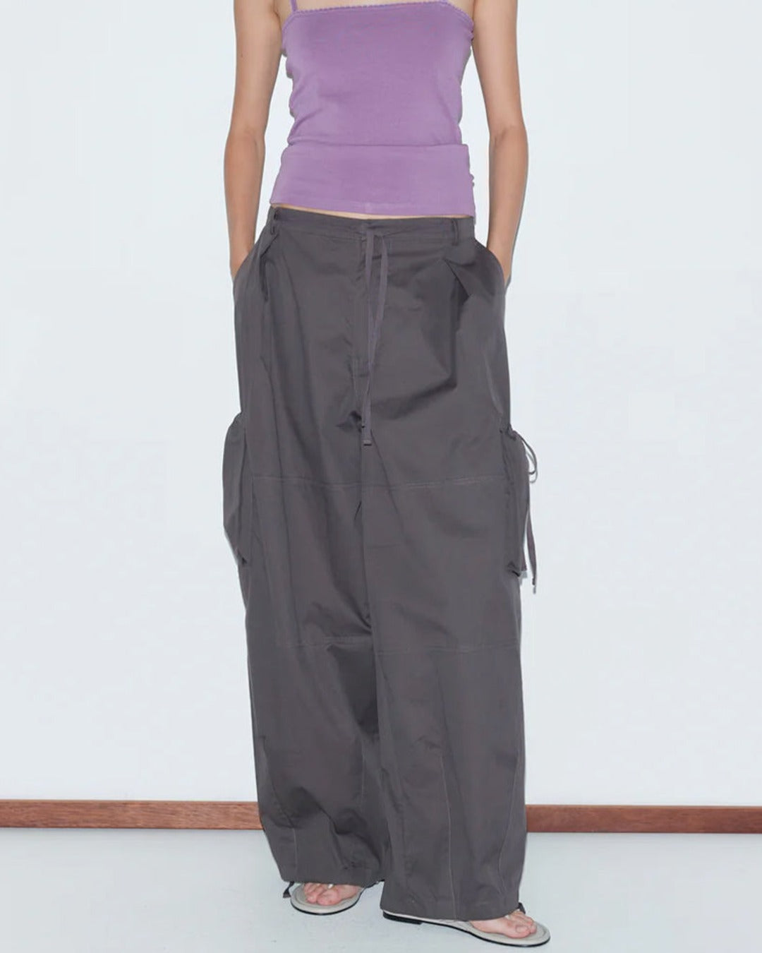 Deiji Studio - Cargo pants - Carob